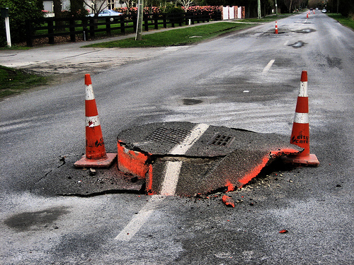 earthquake damage