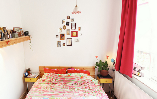 Light Bedroom in a Tiny Apartment (Photo by suzettesuzette)