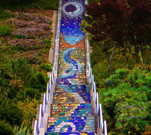 16th Ave Mosaic Steps by Steffane Lui (CC BY 2.0)
